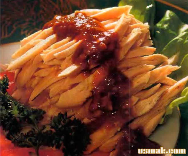 Рецепт Куриное филе в соевом соусе «банбаджи» по китайски фото