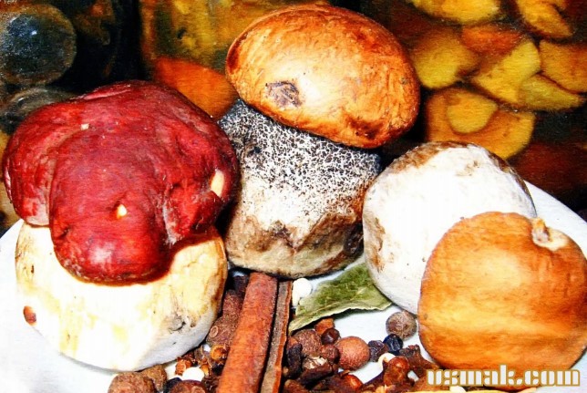 Рецепт Белые грибы маринованные фото