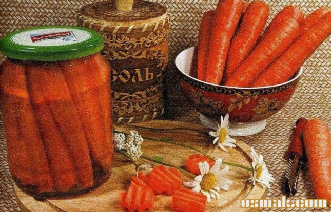 Рецепт Морковь консервированная фото