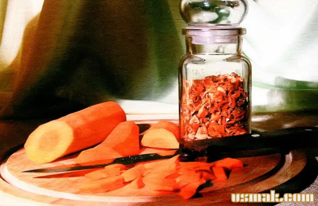 Рецепт Сушеная морковь фото