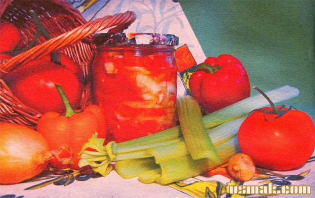 Рецепт Салат из помидоров по болгарски фото