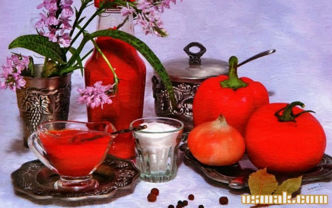Рецепт Паста из помидоров и перца фото