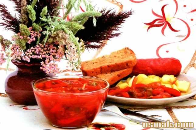 Рецепт Лечо на зиму из помидоров и переца фото