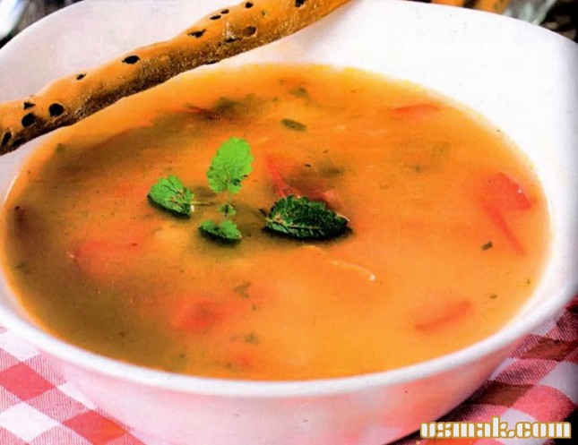 Рецепт Острый мексиканский суп с фасолью фото