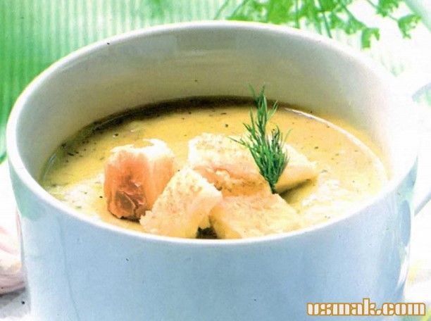Рецепт Суп пюре грибной со сливками фото