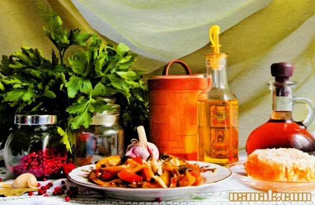 Рецепт Маринованный болгарский перец с медом фото