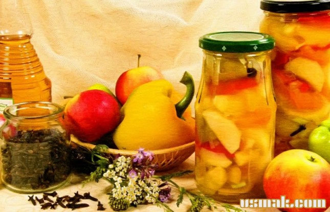 Рецепт Болгарский перец с яблоками фото