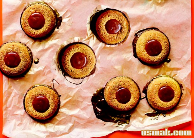 Рецепт Печенье с карамелью фото