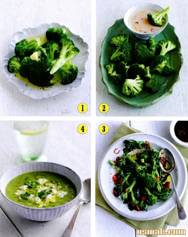 Рецепт Простые блюда из брокколи фото