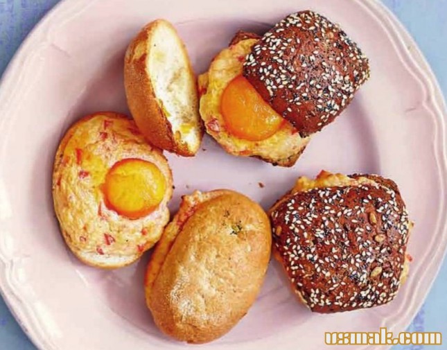 Рецепт Булочки на завтрак фото