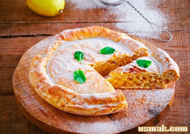 Рецепт Лимонный пирог фото