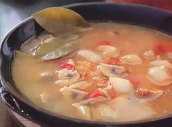 рецепт Суп из чечевицы с грибами