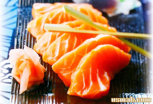 Рецепт Сашими из лосося фото
