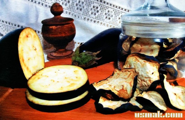 Рецепт Cушеные баклажаны фото