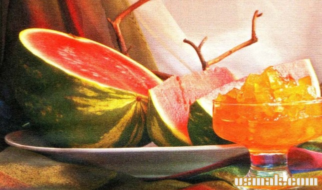 Рецепт Варенье из арбузных корок фото