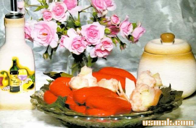 Рецепт Перец с цветной капустой фото