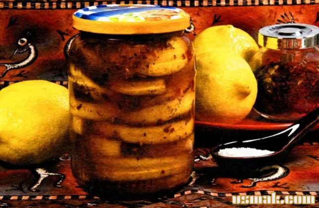 Рецепт Соленые лимоны фото
