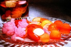 рецепт Кабачок цветная капуста помидоры