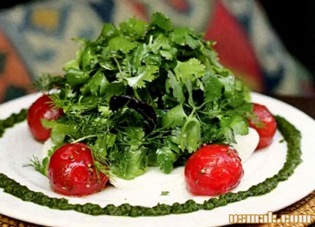 Рецепт Салат из зелени фото