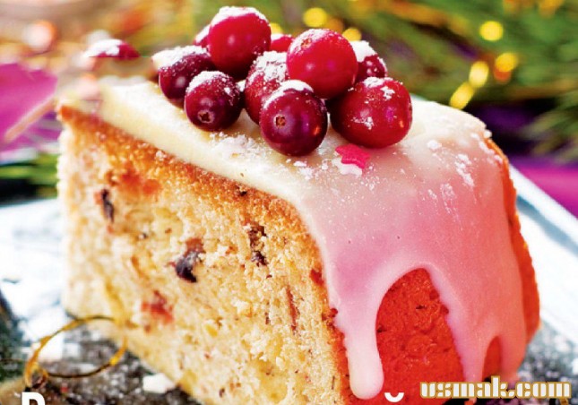 Рецепт Рождественский кекс фото