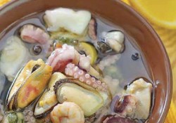 рецепт Суп из морепродуктов