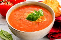 рецепт Томатный суп с базиликом
