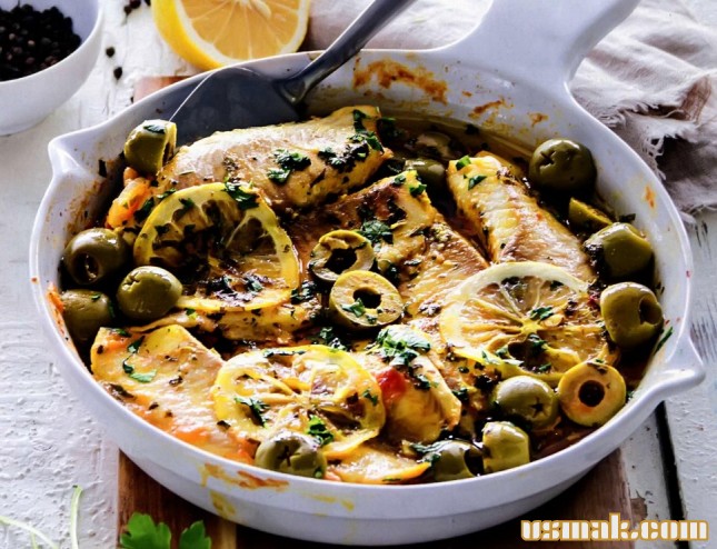 Рецепт Рыба с овощами по-мароккански фото
