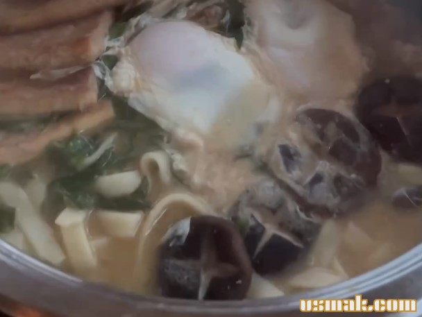 Рецепт Мисо суп с лапшой удон никономи фото