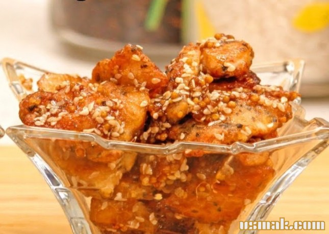 Рецепт Жареная курица в азиатском соусе фото
